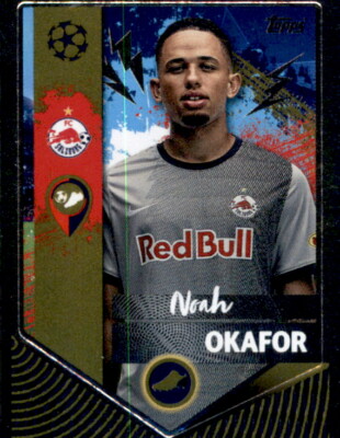 Champions League 22/23 Sticker 274 Noah Okafor (Golden Goalscorer) - FC Salzburg