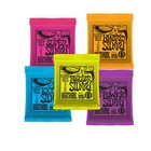 3 x Ernie Ball Slinky Electric Guitar Strings With Free Pick