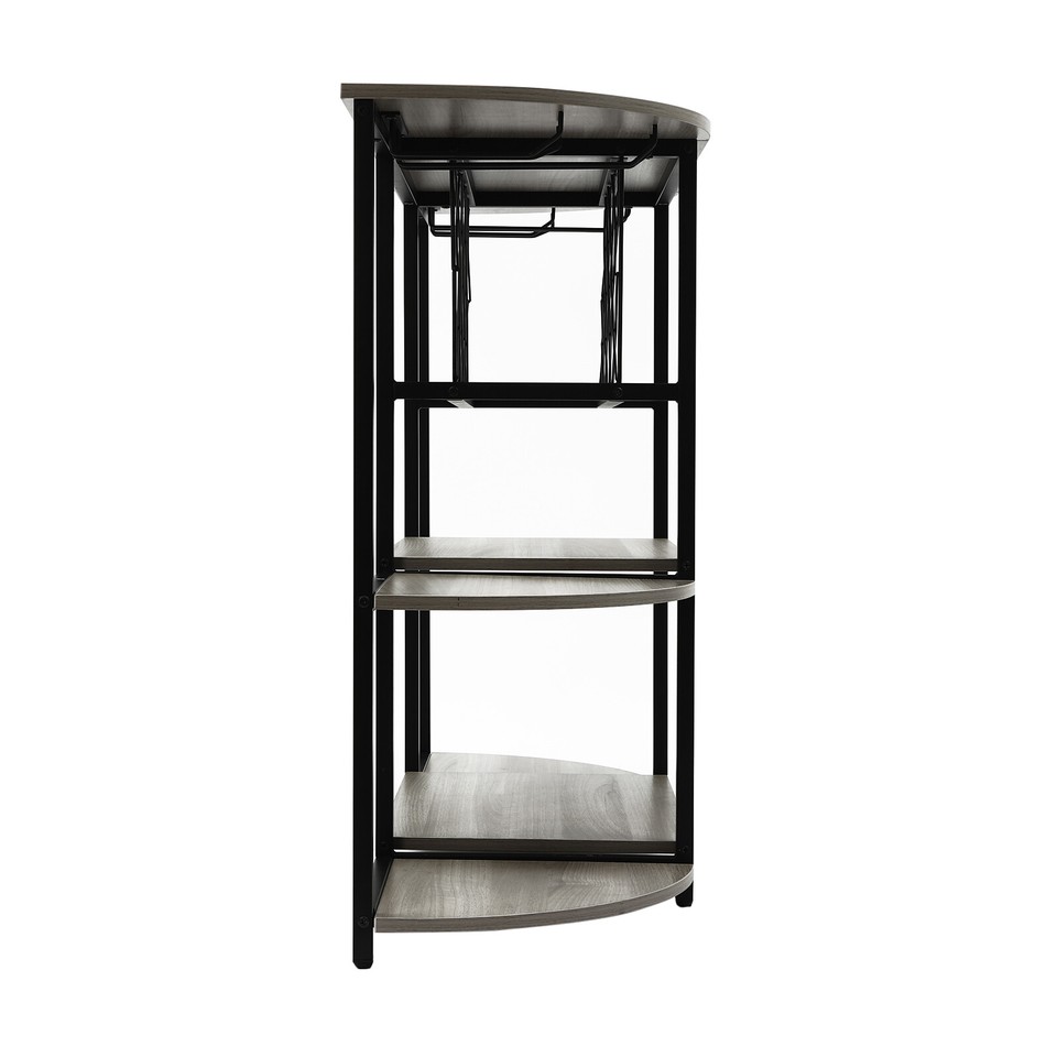 3Layers, Wine Rack Table Wine Bar Freestanding Floor for