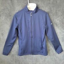 Peter Millar Jacket Women Small Navy Blue Full Zip Performance Golf