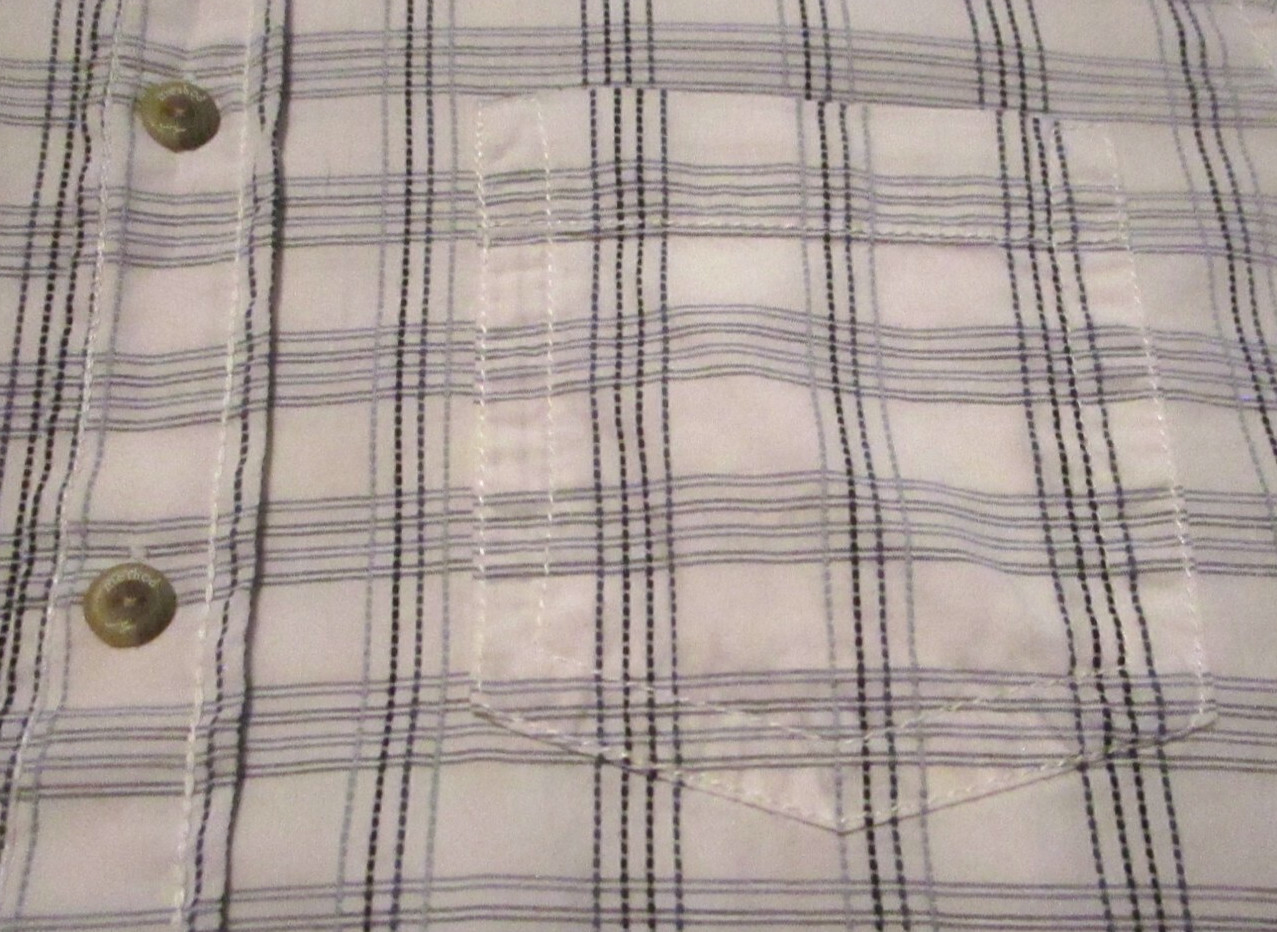 Method Multicolor Plaid 100% Cotton Button Short … - image 6