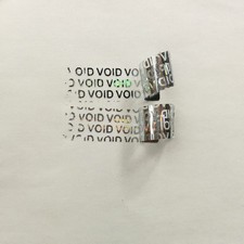 600 Hologram Label Sticker Warranty Void If Removed Tamper Proof Sticker 30x10mm