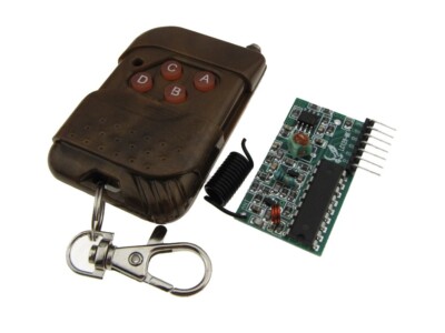 4 Channel 433MHz Remote Control & Receiver module Decoder SC2272-T4 | eBay