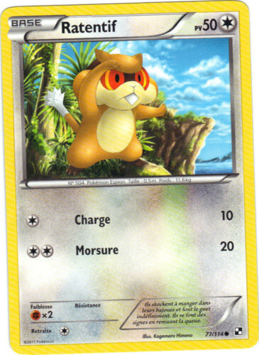 Pokemon N°77/114 - Patrat - PV50 (7174) - Afbeelding 1 van 1