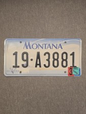 Montana License Plate  - Big Sky
