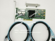 LSI SAS 9210-8i 8-port 6Gb/s PCIe HBA RAID SATA Controller card 2 cc