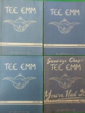 TEE EMM RAF AIRCREW TRAINING MAGAZINES x 4