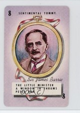 1950s Russell Authors 40 Best Children's Books Card Game James Barrie 8 0kb5