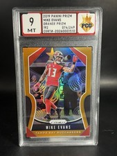 2019 Panini Prizm - Mike Evans #192 Orange Prizm /249