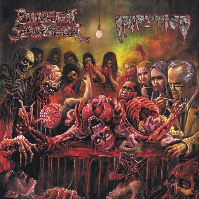 Impetigo / Purulent Spermcanal - Split - 2024 Bizarre Leprous Production - CD