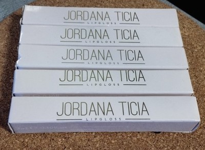 Jordana Ticia Lip Gloss   Shade  Hun  (Bundle of 5)