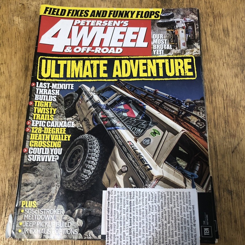 petersen's 4wheel offroad magazine Nov 2016 Ultimate adventures￼