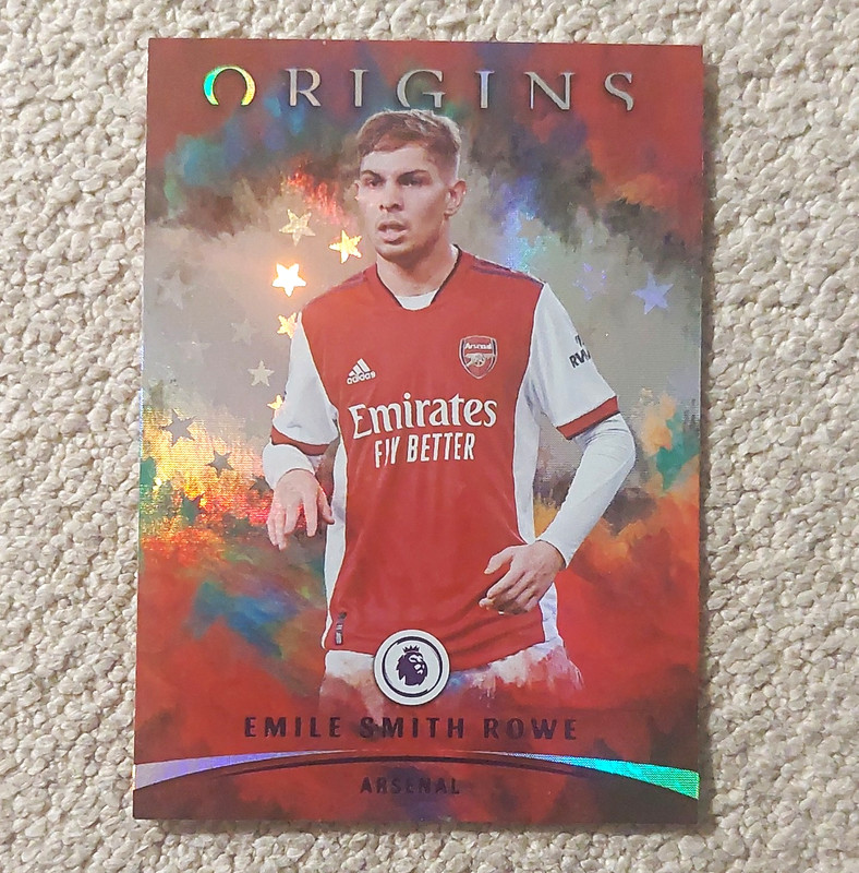 Panini 2021-22 Chronicles Origins Emile Smith Rowe #82 Arsenal