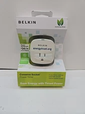 Belkin Conserve Socket 1-Outlet Socket Power Timer Plug Energy Trust Save $34