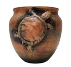 Possibly Roseville Weller Turtle Matte Ware 5 1/8" Art Pottery Vase
