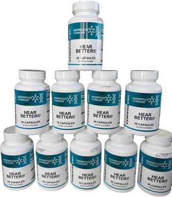 Hear Better Dietary Supplements  Nanoparticles Technology 10 Pack