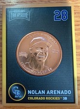 2018 Baseball Treasure MLB Coins 24