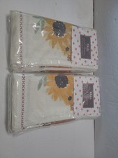Lot de 8 serviettes en tissu automne tournesol 2017 2 paquets neuves en pack 18"X18"