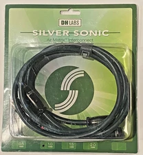 DH Labs Air Matrix XLR 1 meter Pair Used Cables Balanced Audio Interconnects