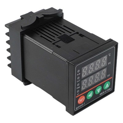 Vereinfachtes Temperaturregelsystem inkl. REX C100 und Solid State Teilen