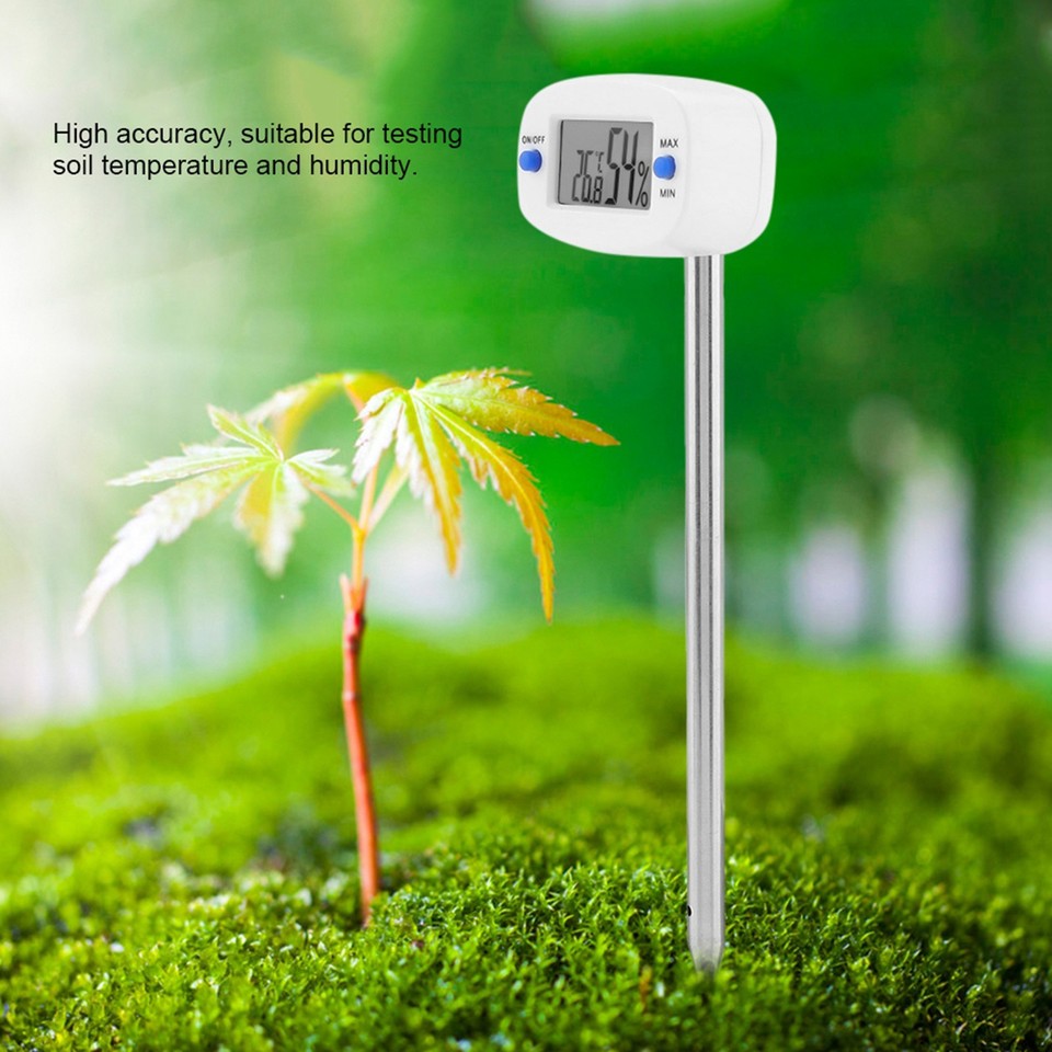TA290 Digital Soil Hygrometer Moisture Meter Temperature Humidity ...