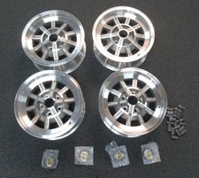 New Elite 1967-68 Shelby 15x7 Aluminum Ten Spoke Wheel Set - 2nds New Elite 1967-68 Shelby 15x7 Aluminum Ten Spoke Wheel Set - 2nds