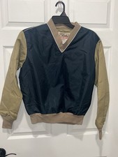 Vintage Walls Blizzard-Pruf V Neck Pullover Windbreaker Jacket USA Made Size L