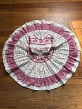 Vintage Girls Dress Full Circle Size 8