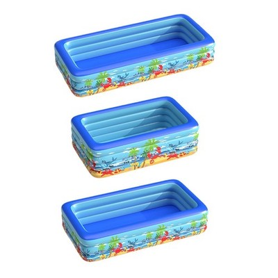 Aufblasbarer Pool für Kinder und Erwachsene, Kinderbecken, Badebecken,Wasserpool