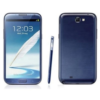 Samsung GALAXY Note II 2 AT&T SGH-i317 Blue (Unlocked) Stylus Good Condition
