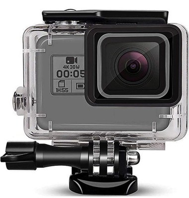 FitStill 148FT/45M wasserdichtes Gehäuse für Go Pro Hero 7/6/5/HD (2018) schwarz 