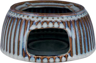 Greengate Teekannen Stövchen / Tea warmer Alice Oyster Blue 7, Farbe Oyster blue