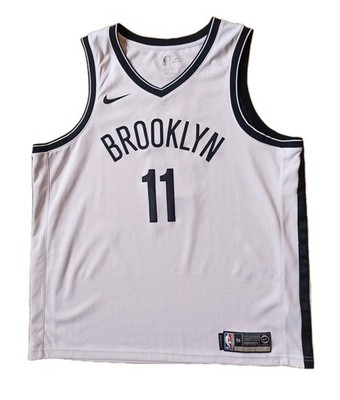 Nike Kyrie Irving Brooklyn Nets Swingman Jersey Trikot weiß white NBA XXL 56