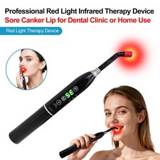 Fast Acting Cold Sore Relief Red Light Therapy Device 660nm 850nm Lip Care