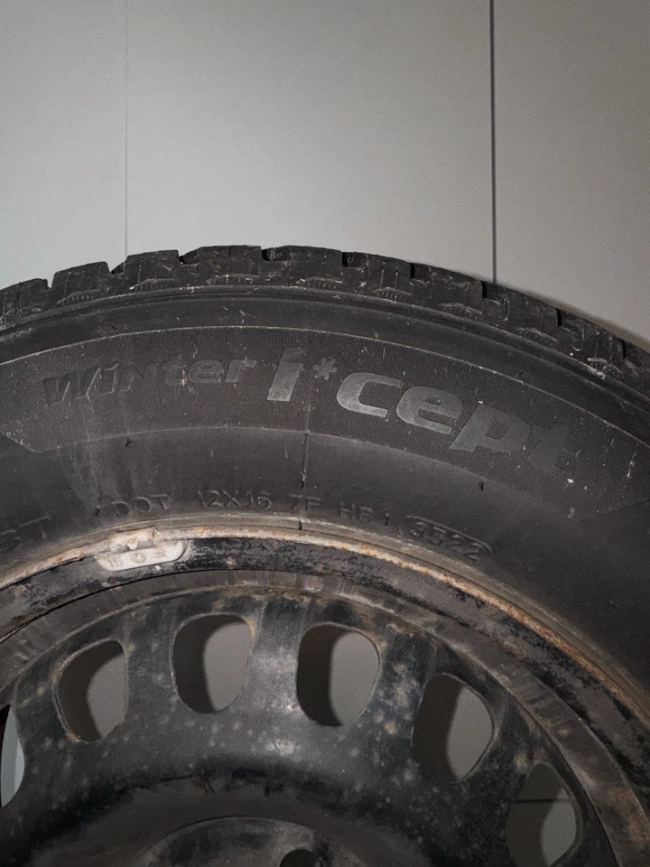 Kompletträder Winterreifen 185/70R14 88T HANKOOK iCept mit Stahlfelgen - Bild 4 von 4