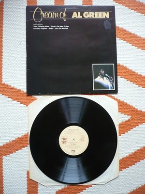 Al Green The Cream Of Al Green Vinyl UK 1980 Greatest Hits Best Of 1st Press LP