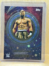 2025 Topps Universe WWE #68 Floyd Mayweather Galaxy Parallel 