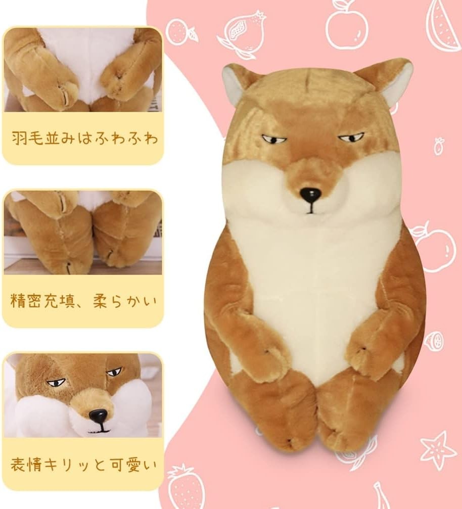 Teddy スカジャン Light-Grey-Sitting-Unstuffed-