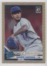 2019 Donruss Optic Rated Rookies We the People Prizm 32/76 Dennis Santana 0zc5