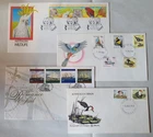 AUSTRALIA - 4 FIRST DAY COVERS + 2 MINT SETS SEE PICS. #1416