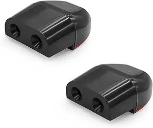 2Pack Car Warning Whistle Devices, Horns Sensor Alerts Gadgets fo Color: Black