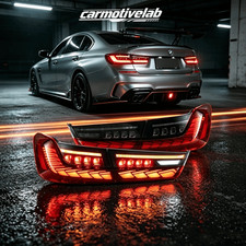 f�r 2019-2022 BMW 3 Series 3er G20 G80 OLED GTS Rot R�cklichter Start?Animation