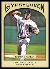 John Lackey 2011 Topps Gypsy Queen #200 Red Sox MLB READ FREE SHIP AutographDen