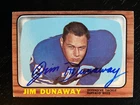Jim Dunaway Autographed 1966 Topps AFL Football Card #24 Buffalo Bills Murderer?