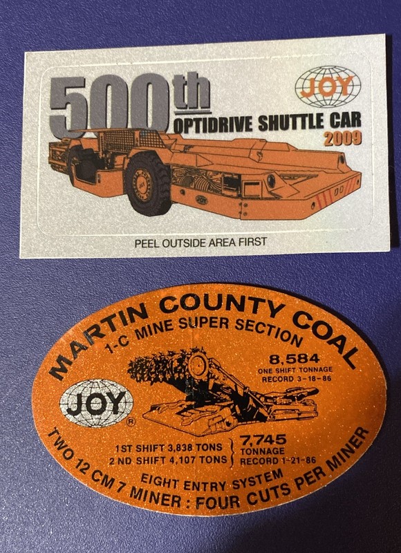 Mining Stickers