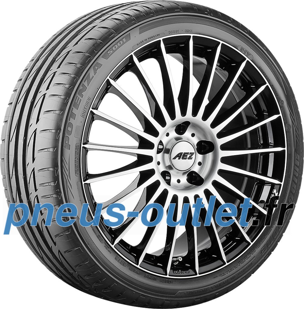 Évitez les pannes sur l'autoroute avec le pneu Bridgestone Potenza S001 RFT anticrevaison