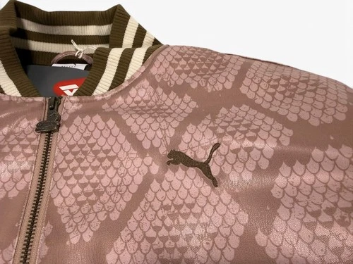PUMA CNY Year Of The Snake $330 Faux Snakeskin Boxed Jacket 629418 97 MEDIUM M image 10