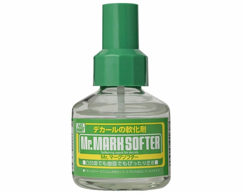 Mr.Hobby Mr.Mark Softer Ammorbidente decals 40ml foto 3