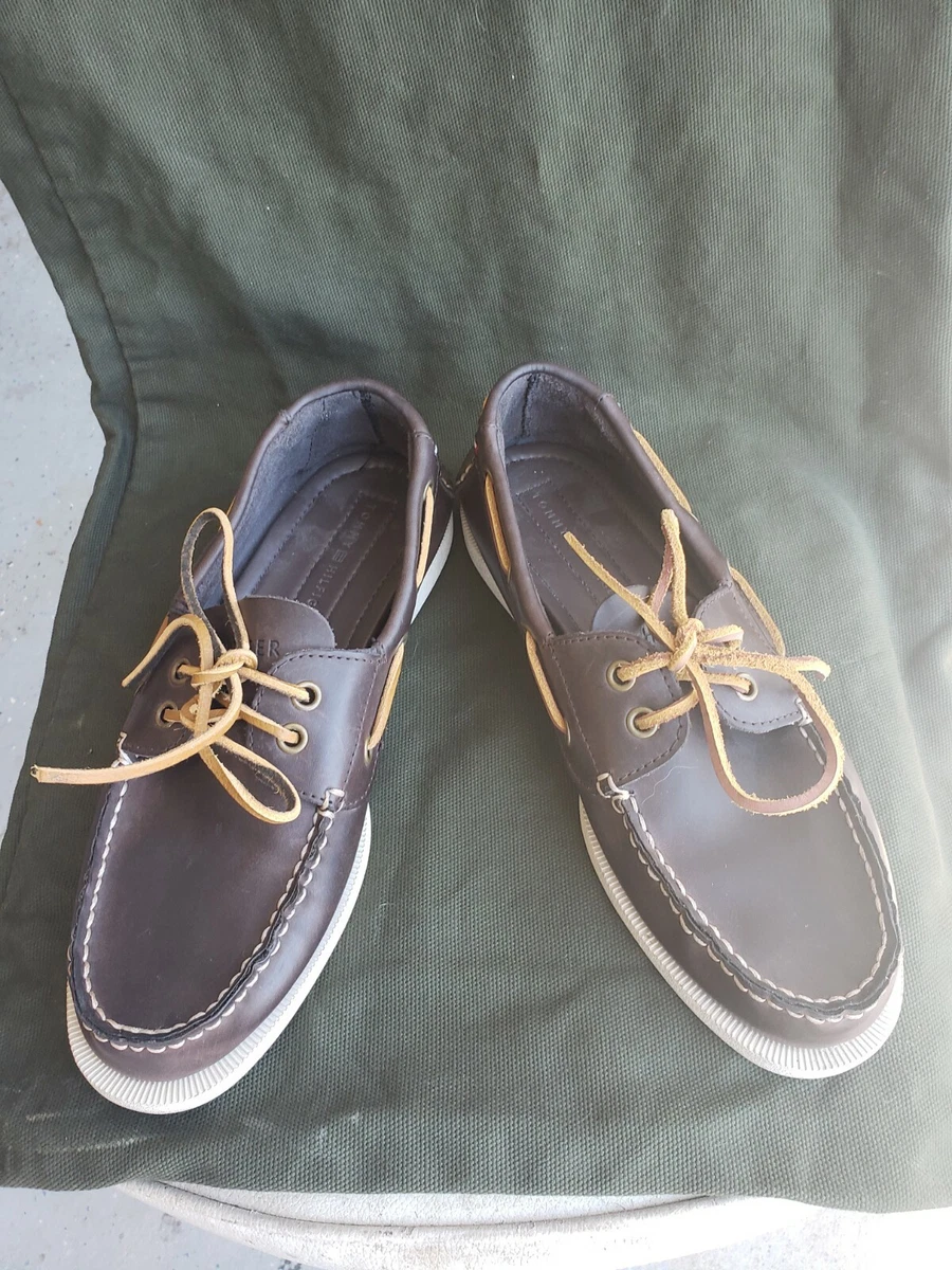 klynke spray Scan Tommy Hilfiger Mens Bowman 2 Eye Boat Shoes Brown Lace Up Moc Toe Leather ,  S 7 | eBay