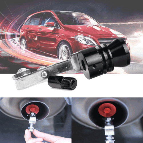XL Turbo Sound Whistle Muffler Exhaust Pipe Blow Off Valve Car Accessorie OXILAM